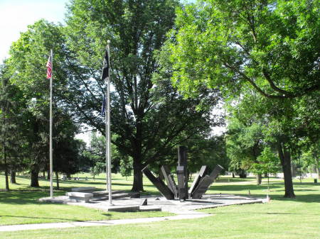 Viet Nam war memorial in South Bend, IN