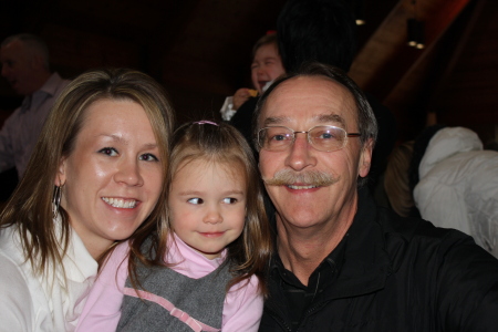 Hilary,Emily,and Grampa