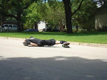 My son's slide clinic. Teaches other boarders