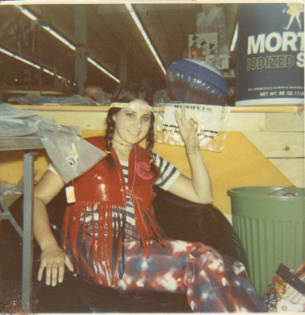1968 working on Halloween at Topps Discount