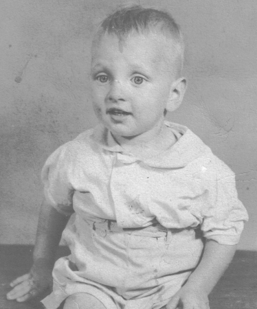 Carl Woody about age 2