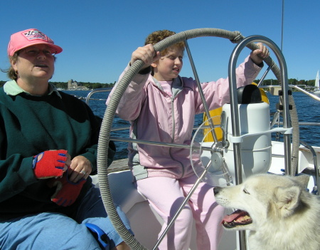 Sailing on Sodus Bay September '09