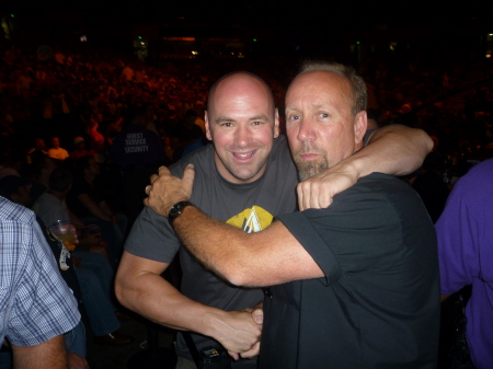 Me and UFC owner Dana White