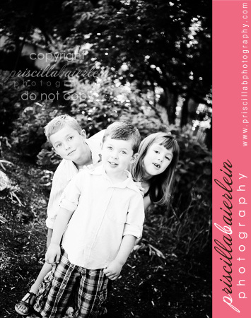 Peyton, Lauren and Jonah - July 2009