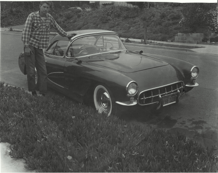 My 57 Corvette in 1961