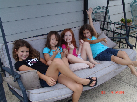 All 4 granddaughters
