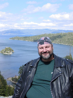 Stephan at Emerald Bay - Lake Tahoe