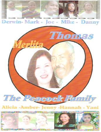 THOMAS J. PEACOCK'S FAMILY