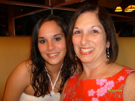 My daughter, Katie, and I in June 2008