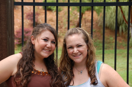 Our daughters, Rachel(right) & Sarah(left)