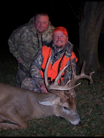 Whitetails in Kansas with Dad - Dec, 2008