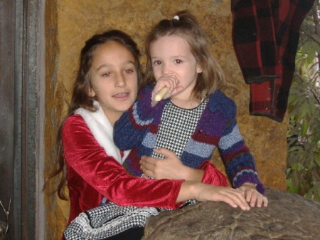 Haylee & Aj (my granddaughters( Dec. 2009)