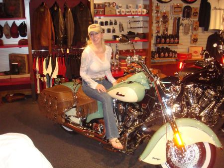Trying out new Indian motorcycles