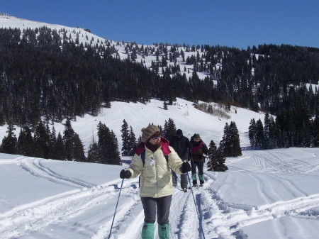 Cross country skiing - Trujillo Meadow