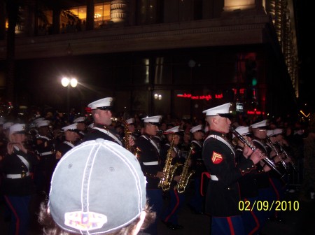 Saints Parade at Dauphine and Canal