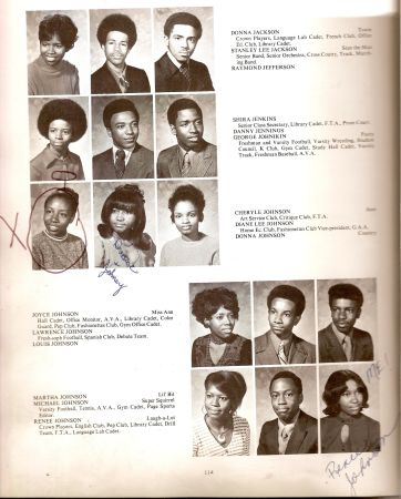 me in the '71 King High yearbook