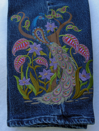 Paisley Peacock Jeans