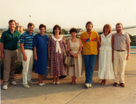 Part of the Cape Hatteras sailing crew of '89