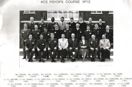 Al in Allied Command, Europe class as a major