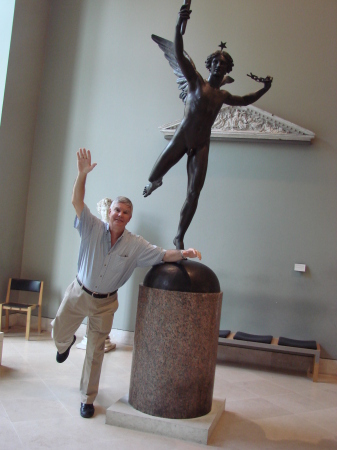 John at the Louvre