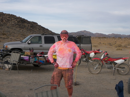Paintball & Motorcycles in the Desert