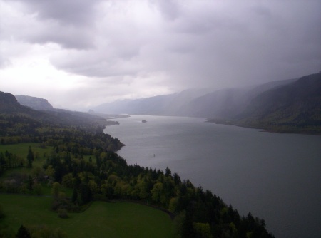 Washington side of the Columbia River