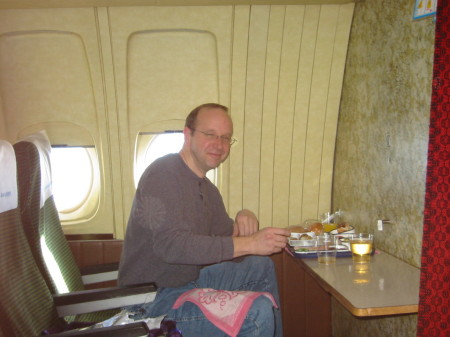 First Class on a Russian Airliner in Siberia!