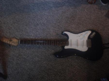 THIS IS MY SONS KYLEE'S ELECTRIC GUITAR