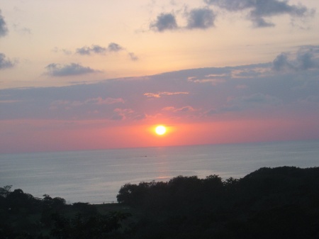 Sunset over Punta Coranado