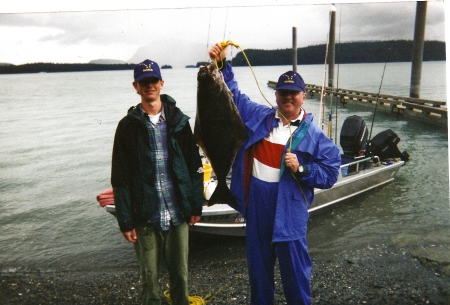 Son Cory & Steve Alaska 1995