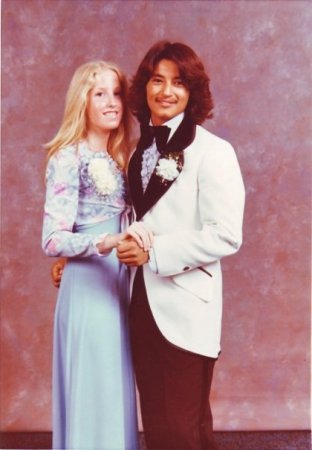 Prom picture with Dawne Nichols (Bassler)