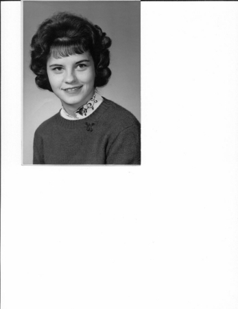 sue aldrich senior picture 17 yrs. old 1963