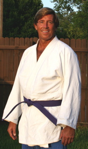 Purple belt in Brazilian Jiu-jitsu