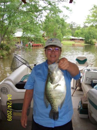 16" crappie 4-24-09