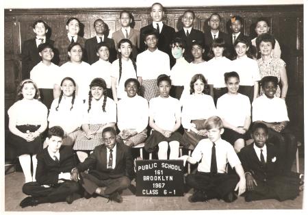 PS 161 class 6-1 1967