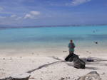 Ginny's 1st Moorea Snorkel