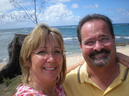 Pat and I in Hawaii