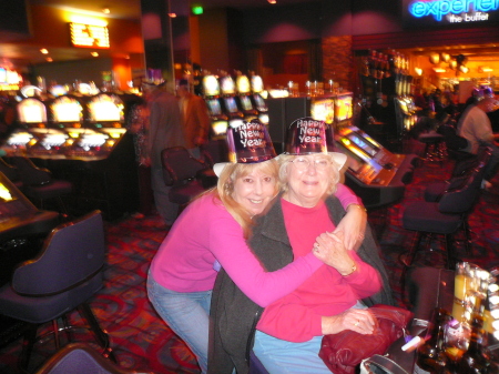 Me and my mother - New Years 2009