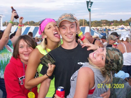 My son Matt at Jamboree In The Hills 2009