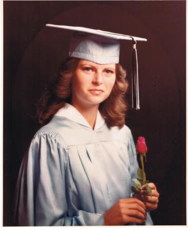 terri williams grad  cap and gown