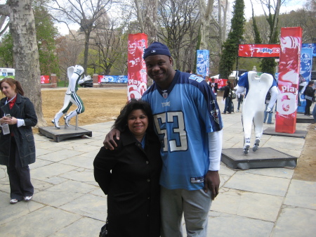 nfl event for school group in central park