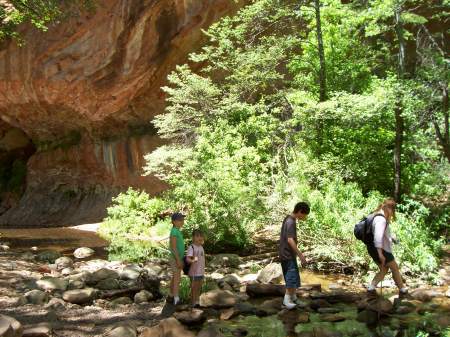 Creek crossing