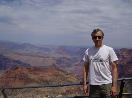 At the Grand Canyon, August 2009