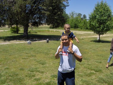 Christian and Uncle B.