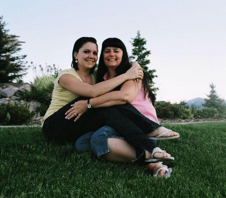 Heather and Mom!