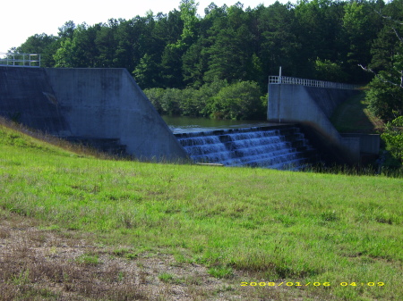 Henry Co. Water and Sew. Dam on Indian Creek