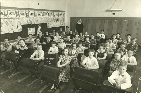 ST DOMITILLA SCHOOL 1952. HILLSIDE, IL