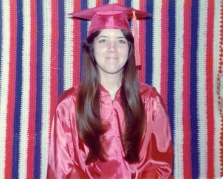 vicki graduation 1974
