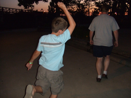 Cedar Point - Addison is Happy