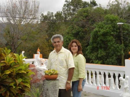 Dad and me at Maunabo